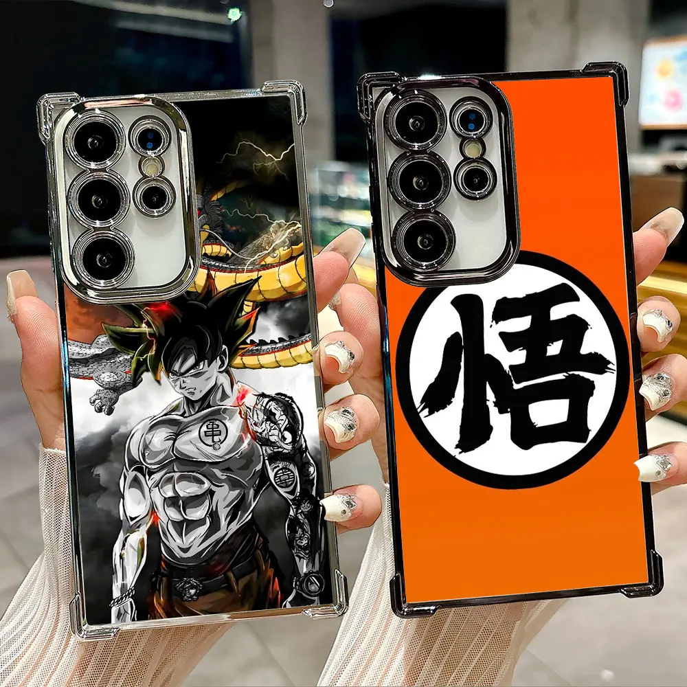 Goku Dragon Balls z Coque For Galaxy S26Ultra Phone Case For Samsung S26 S25 S24 S23 S21 Ultra S20 FE S25 Plus 5G Silicone Cover