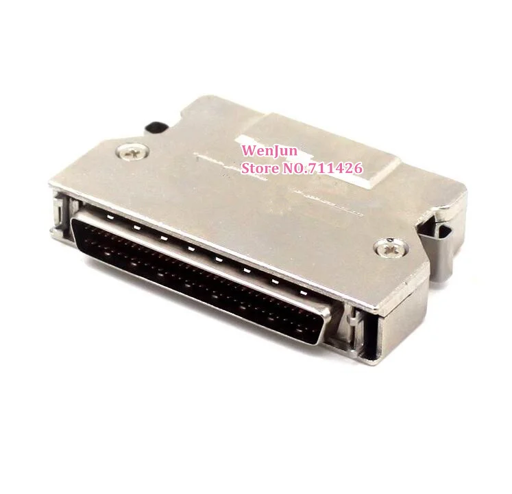 SCSI 68P Male Connector SCSI 68Pin Male Adapter SCSI HPDB68 male Head with Iron Shell Welding Wire Type