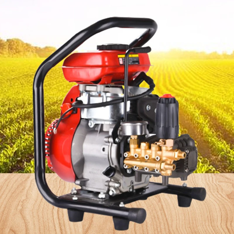 Gasoline high-pressure sprayer 154 type portable agricultural motorized sprayer cleaning garden fruit tree sprayer