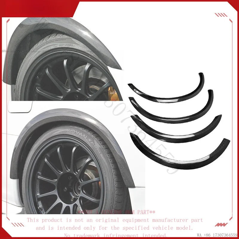 Suitable for Nissan Skyline R34 GTR modification parts, carbon fiber front and rear wheel arches, AC model, small car body kit
