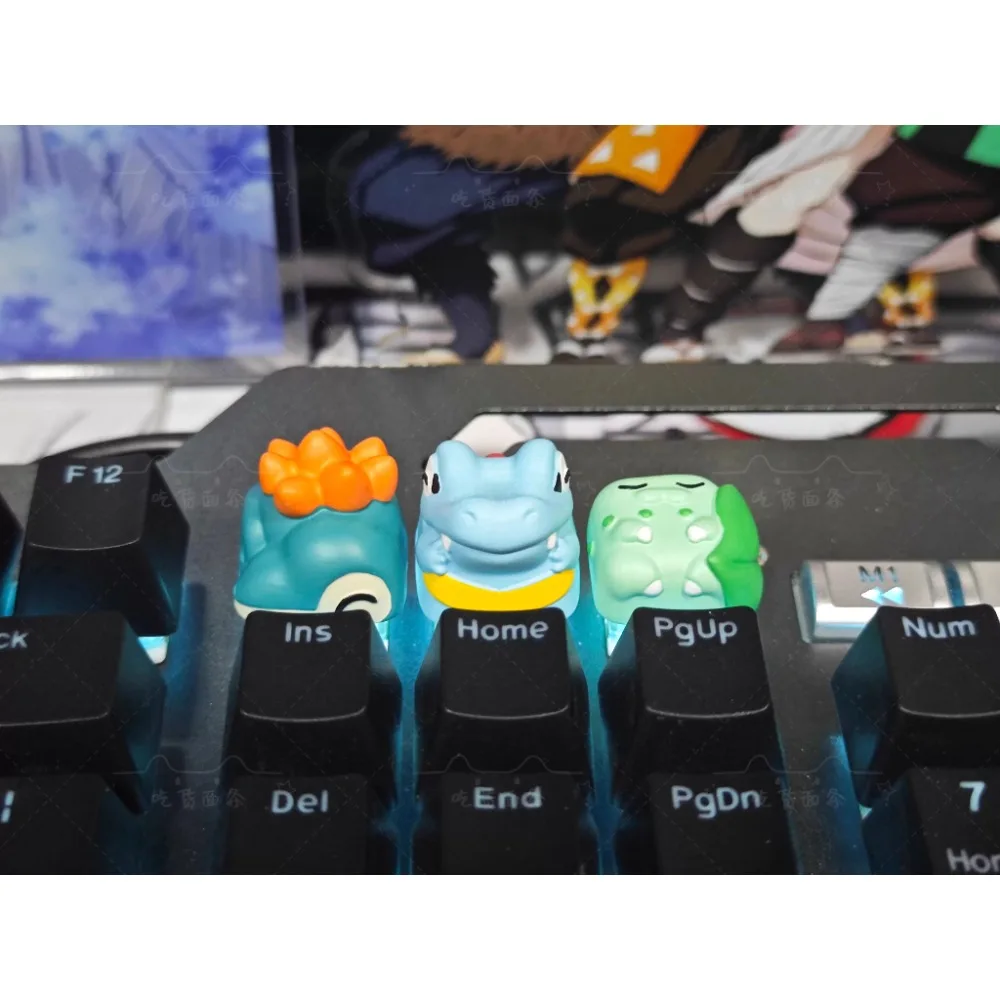 

Pokemon Keycaps 3 Styles 3D Printed Mechanical Keyboard Resin Stereoscopic Keycap Anime Cartoon Peripheral Game Collection Gift