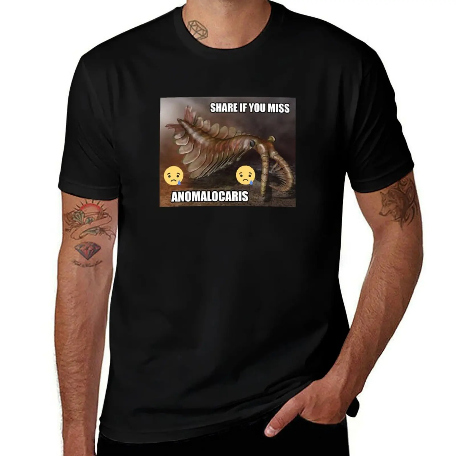 

Era Share Anomalocaris Fossil Cambrian Miss You Tribute Meme If T-Shirt Festival Short Sleeve T-Shirt