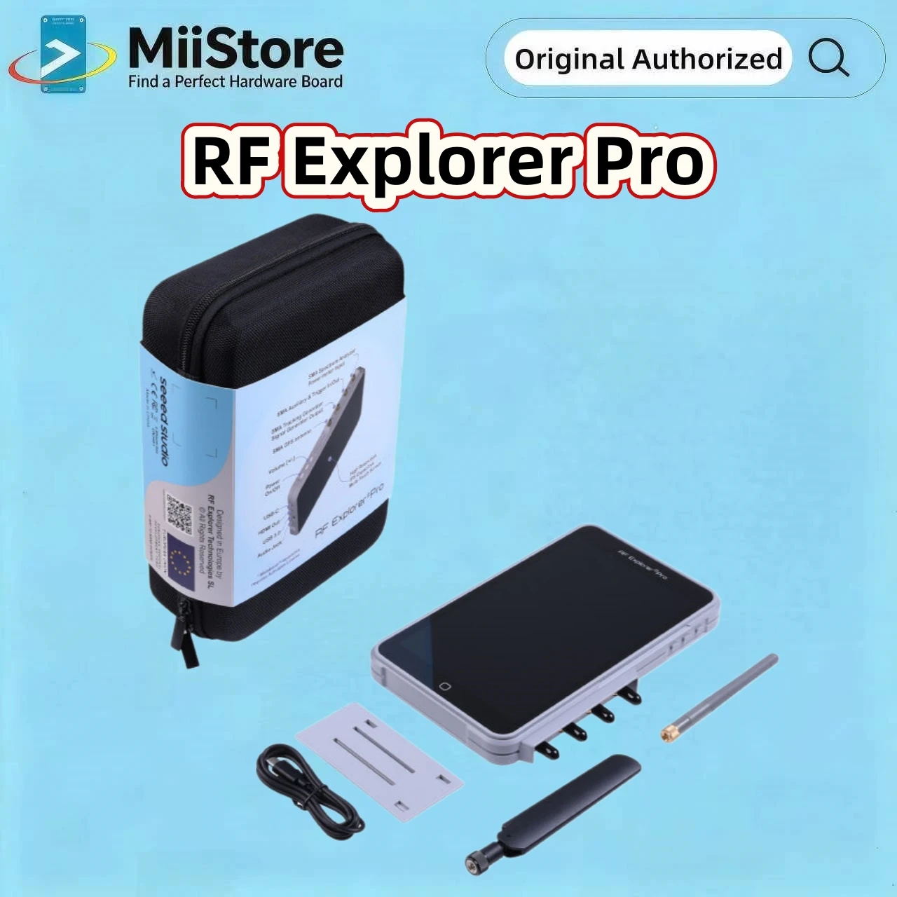 RF Explorer Pro - Touch Screen Spectrum Analyzer