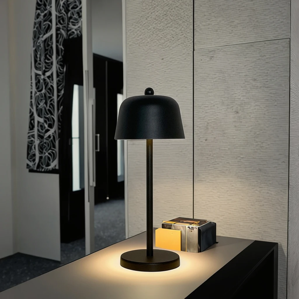 

Led Cordless Rechargeable Modern Battery Bedside Table Light Lamp Room Decor