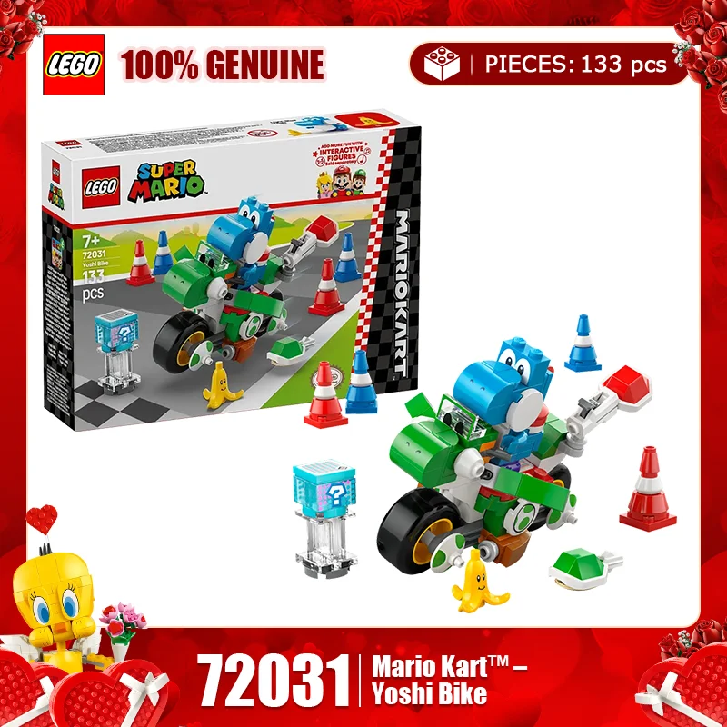 

Строительные блоки LEGO серии Super Mario 72031 72032, детские строительные блоки-головоломки для мальчиков и девочек, игрушка в подарок