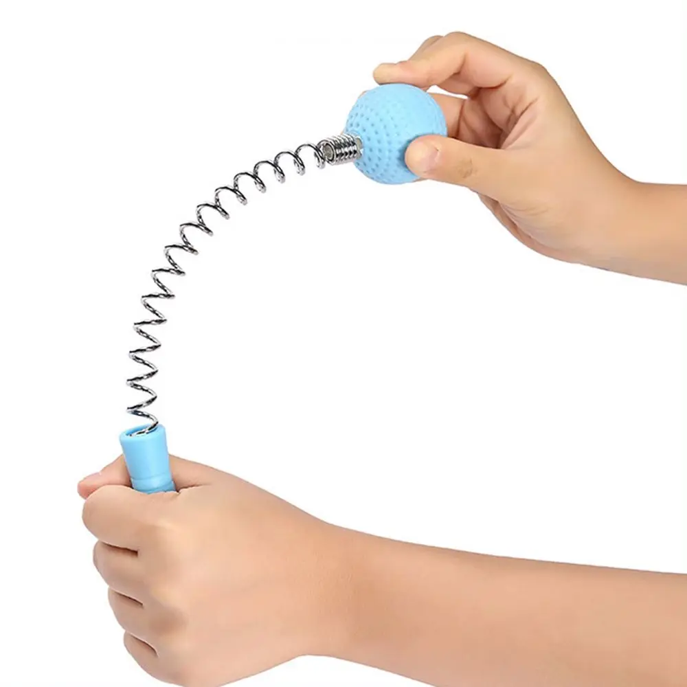 Massager Reduce Fatigue Spring Elastic Knock Stick Massage Hammer Ball Body Massager Golf Ball Massager Massager Ball Hammer