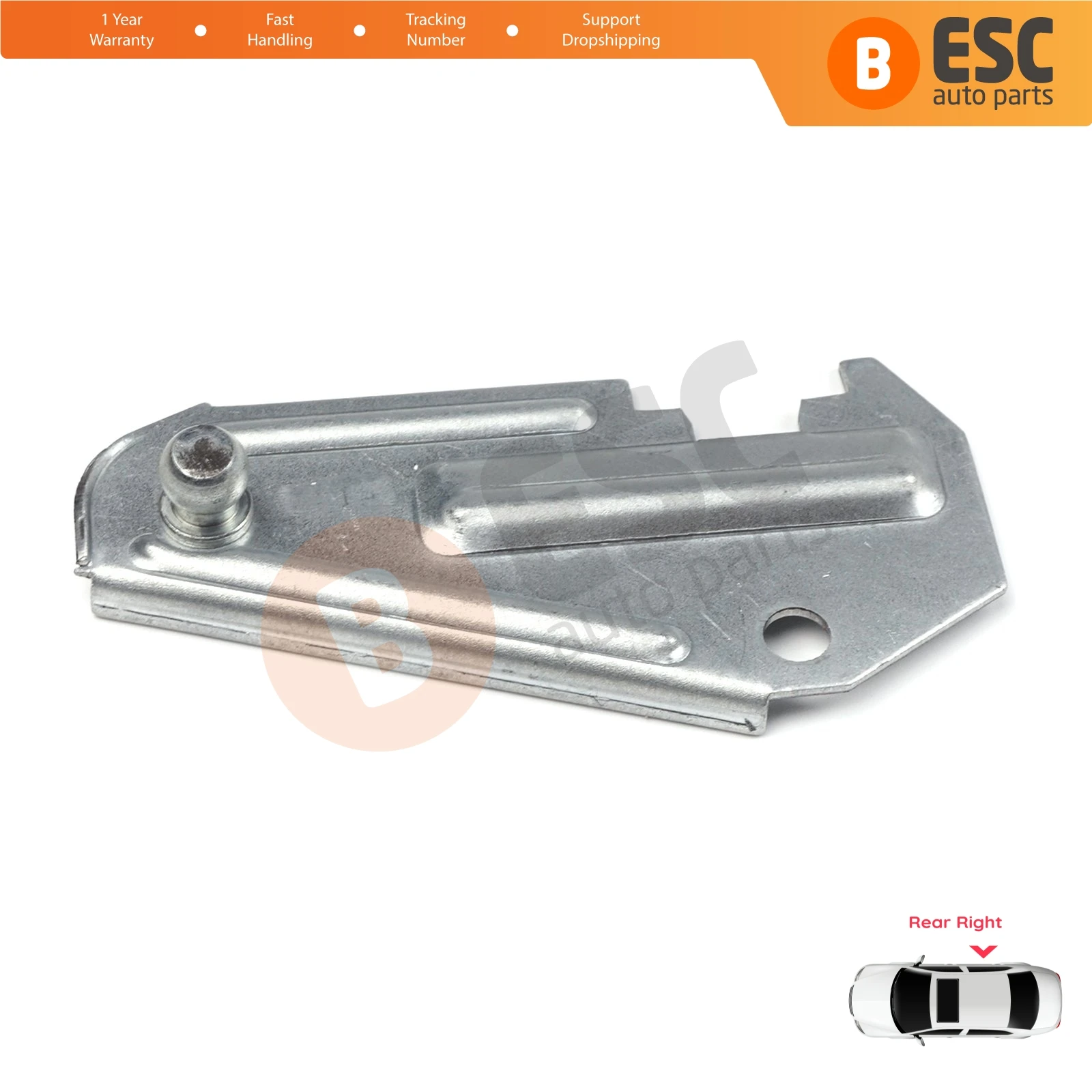 

EWR5005 Electric Window Regulator Clips Metal Connection Sheet Rear Right Door for Vauxhall Opel Astra G T92 T98 H A04 1998-2014