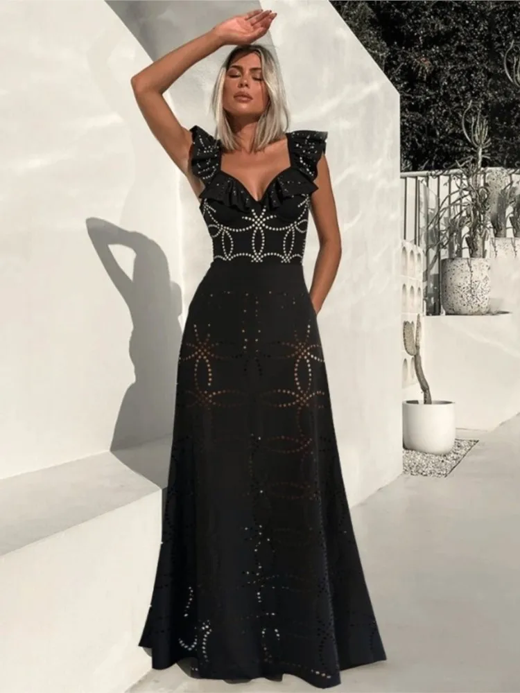 Retro Bikini Printed Fashion Two Piece Swimsuit And Cover Up With Skirt Tight Women's Bandage Summer Beach Luxury Elegant