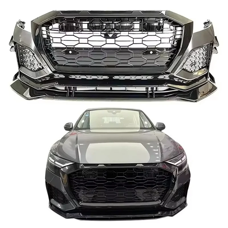 

STLF Hot Sale Car Body Kit Front Bumper with ACC Grille Front Lip for Audis Q8 SQ8 Upgrade to RSQ8 Style 2019-2023