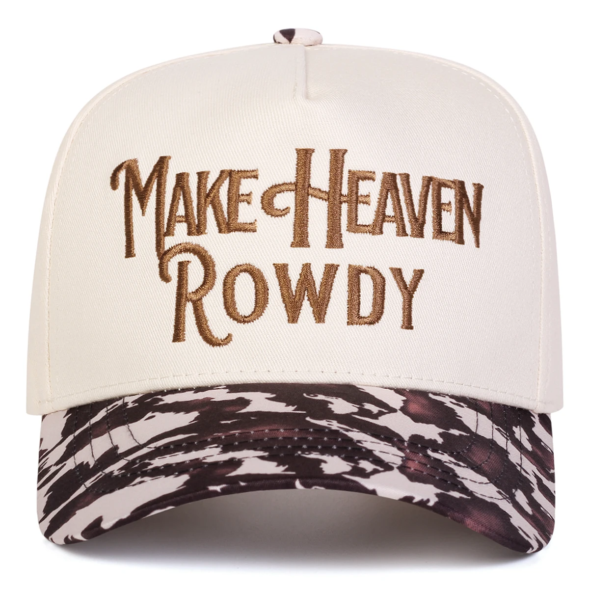 Unisex MAKE HEAVEN ROWDY Baseballkappen mit Buchstabenstickerei, Frühling und Herbst, für den Außenbereich, verstellbare Freizeithüte, Sonnenschutzhut, Sportkappe – Detail 2