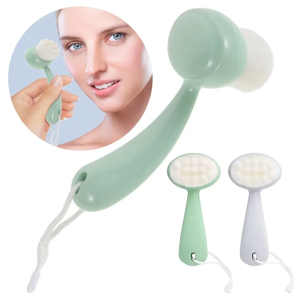 Limpador de poros ​ ​   Lavar Escova Facial Cuidados Faciais Cravo ​ ​ Escova de limpeza facial ​ ​   Escova esfoliante facial para massagem de limpeza profunda ​ ​