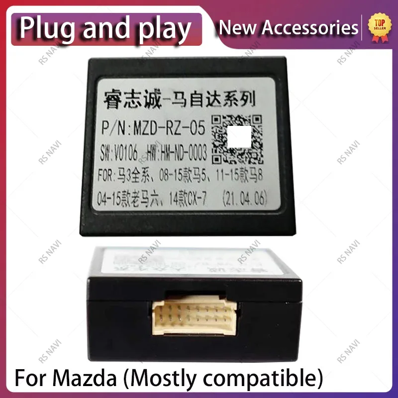 

Canbus Box Adaptor RZ-MZD05 For Mazda 3 CX-7 2014 Mazda6 2004-2015 Mazda8 2011-2015 Cable Car Radio Android