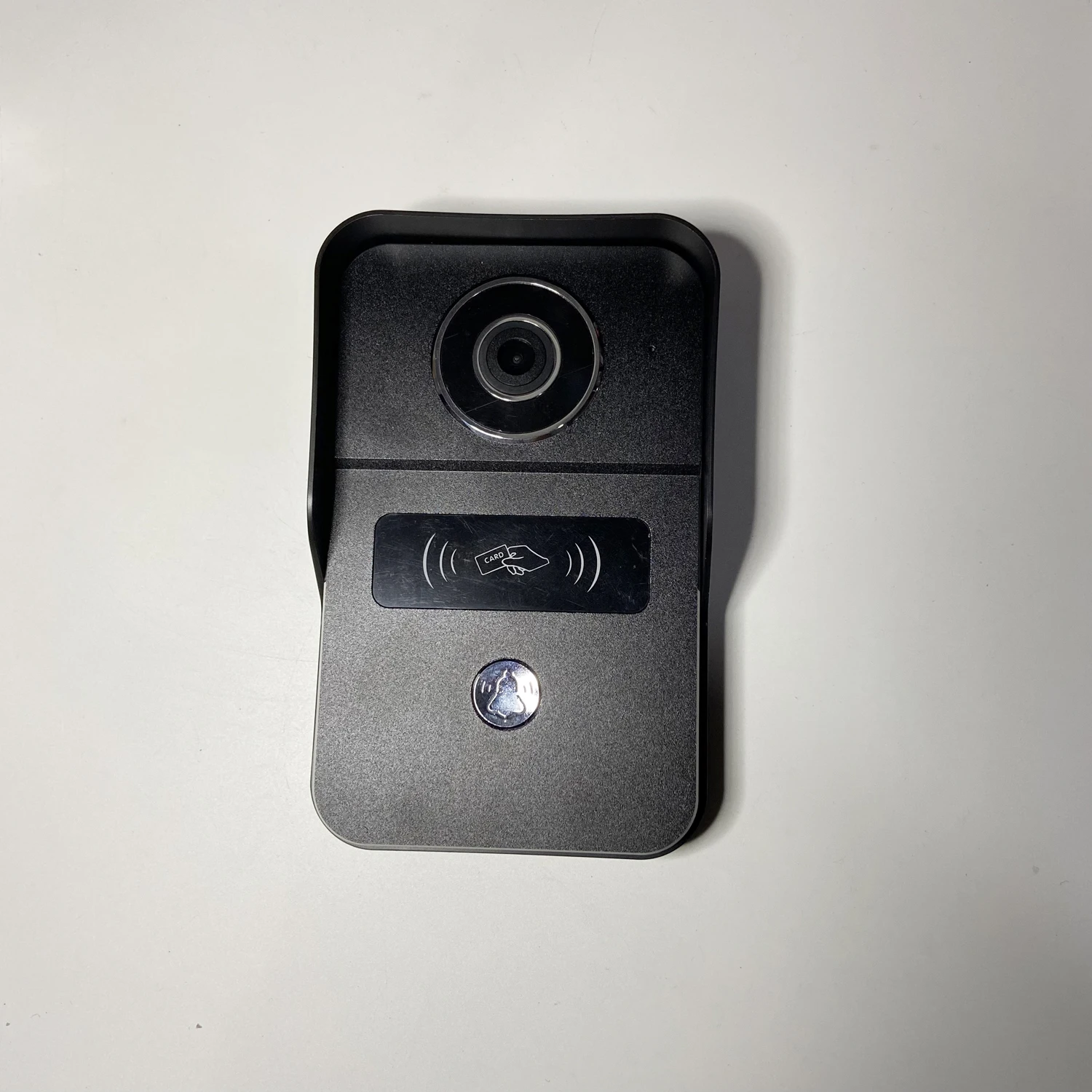 1Pcs 2.4G WiFi Wireless Video Door Phone Tuya Smart Life Cellphone APP Unlock Push Message IC Card Unlock Infrared POE Power