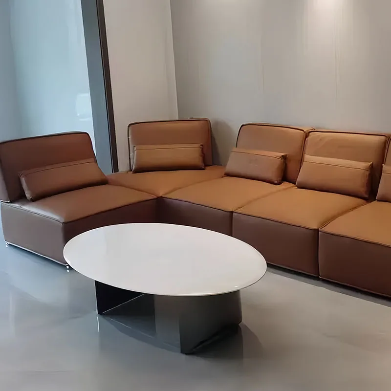 Modern Decoration Coffee Table Minimalist Aesthetic Clear Luxury Nordic Coffee Table Simple Storage Mesa Auxiliar Home Furniture
