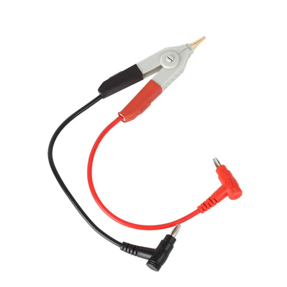 For Capacitor Testing Black Kelvin Test Clip All Copper Test Clip All-copper Material Black And Red Connectors