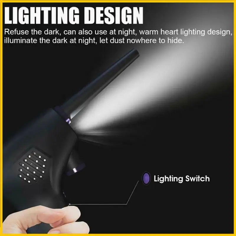 

Wireless Air Duster Blower for Keyboards Computer Cleaning Tools USB Rechargeable Fast Charging Cordless Air Cleaner