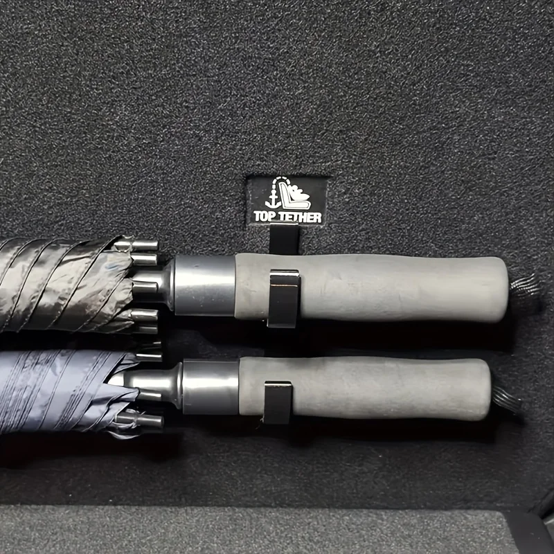Auto-Regenschirmhalter, Universeller Kofferraumhaken, Geeignet zur Aufbewahrung von Regenschirmen, Handtüchern, Angelruten und Campingausrüstung – Detail 3