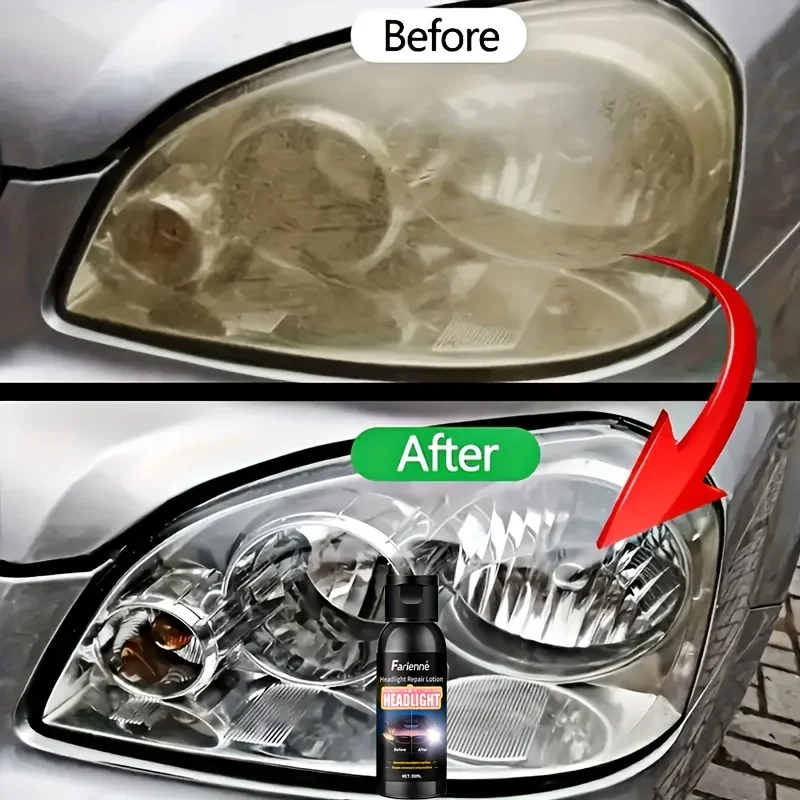 كريم إصلاح المصابيح الأمامية للسيارة العالمي من نانو، وكيل العناية بتلميع وإصلاح الخدوش ومضاد للاصفرار #5