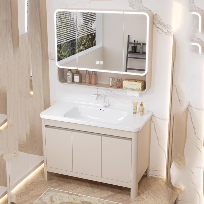 

Органайзер, зеркало, шкаф для ванной комнаты, духи, туалетный столик, раковина, шкаф, угловой дисплей для макияжа, пол, мебель для салона Archivadores