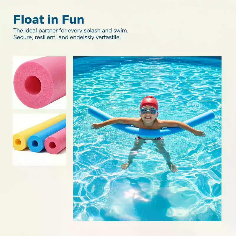 1Pcs Hollow Foam Pool Swim Noodles High Buoyancy Soft Odorless for Kids Swim Practice Adult Water Aerobics