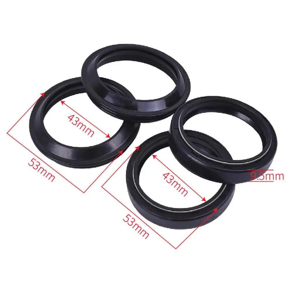 43x53x9.5 43x53x11 Fork Oil Seal 43 53 Dust Seal For KTM MXC300 EGS300 250 300 Freeride 380 EXC MXC EGS EXC380 MXC380 EGS 380