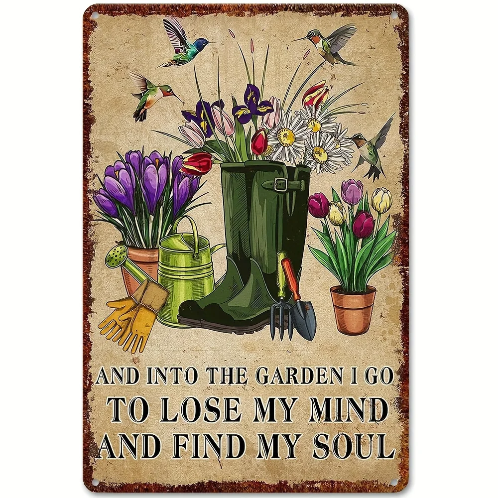 1Pc, Garden Sign Ga… - image