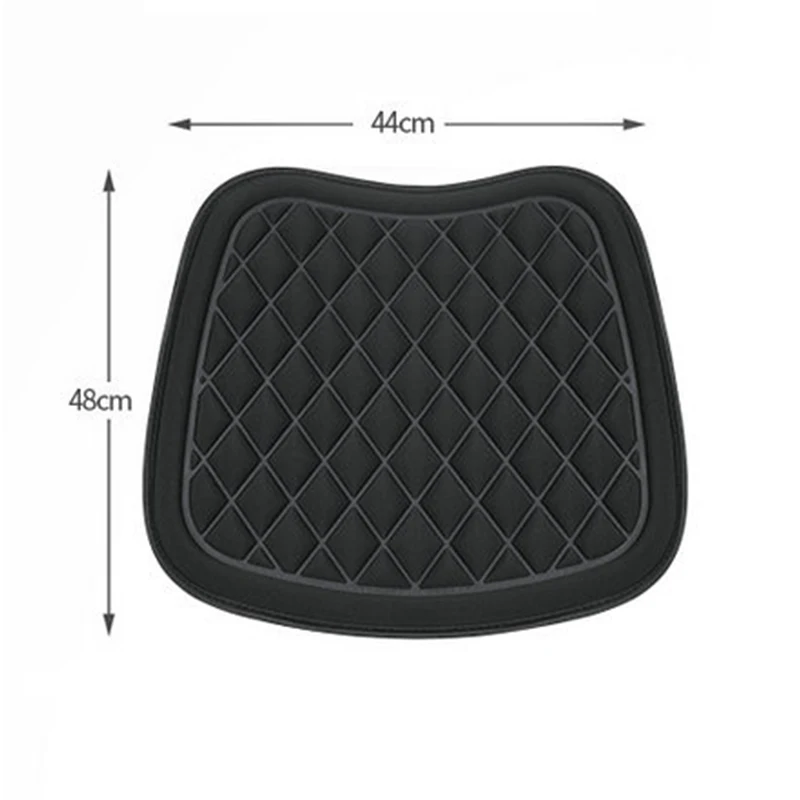 1pc Car Seat Cushion Driver Seat Cushion with Comfort Memory Foam Non-Slip Rubber Vehicles Office Chair Home Car Pad Seat Cover image 5