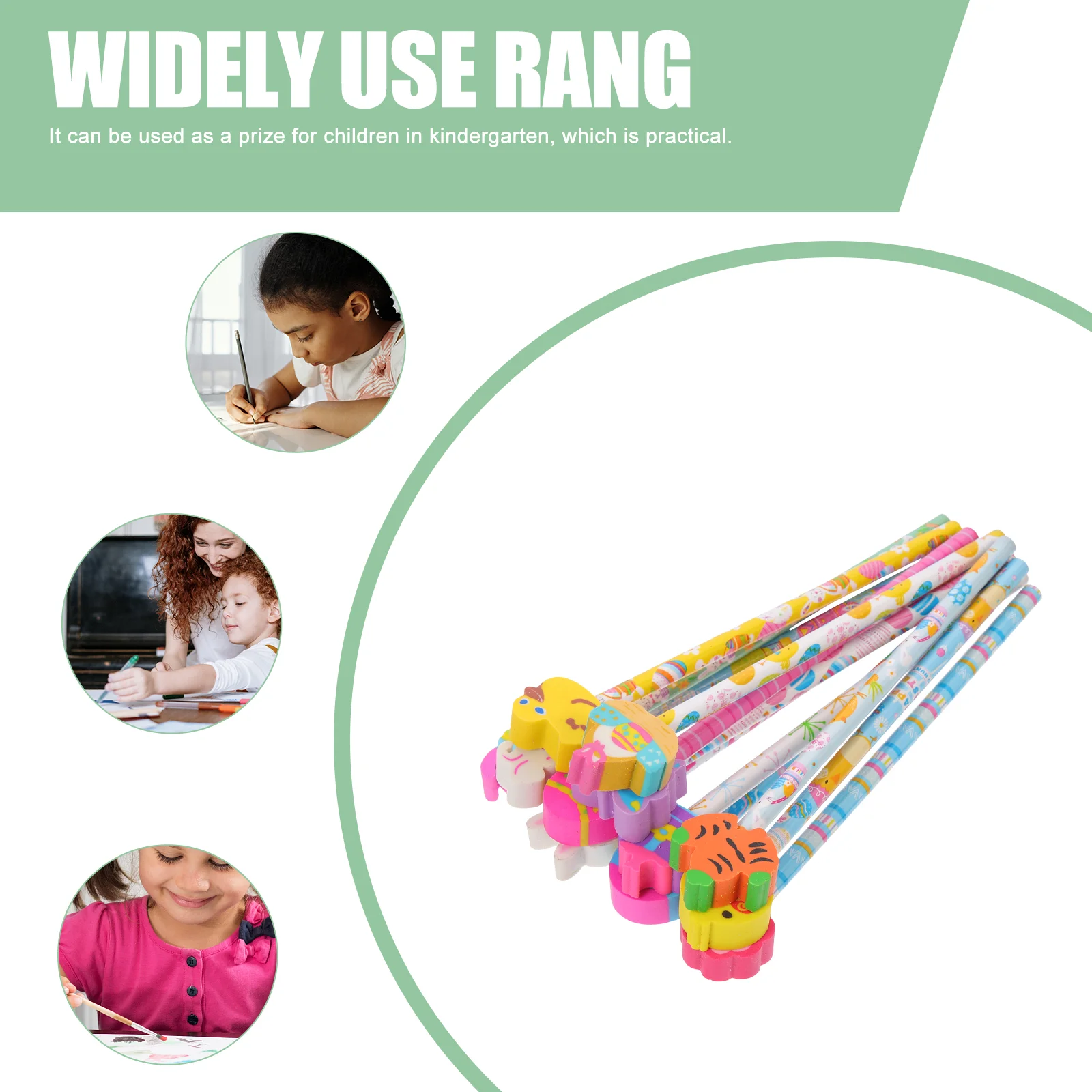 12 Pcs Pencils for Kids Easter Children Writing Multifunction Wood Toddlers Convenient Practical Student Use