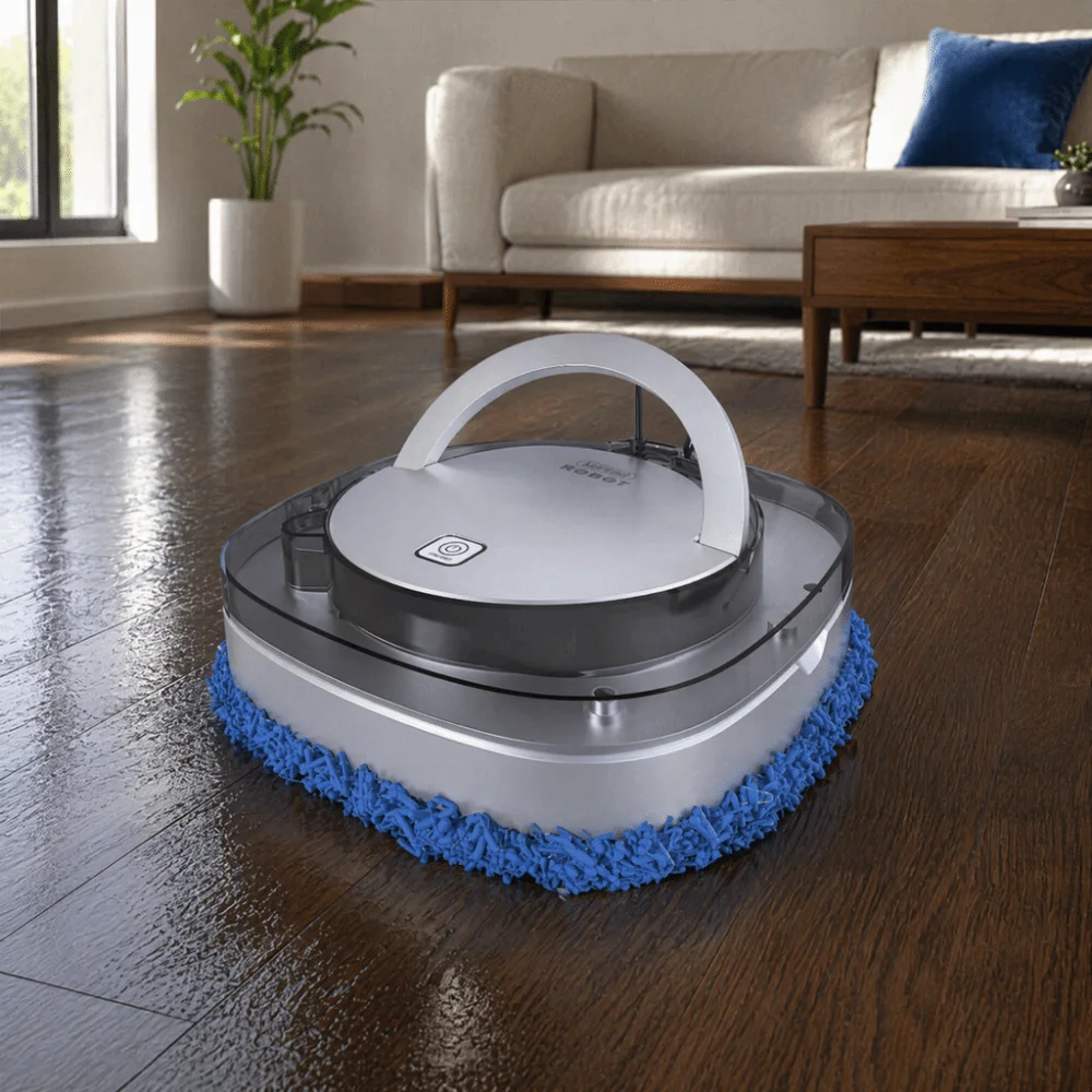 Household Auto Smart Mopping Robot Rechargeable Water Tank Cleaning Robot 2 in 1 Automatic Floor Mop Robot Household Use