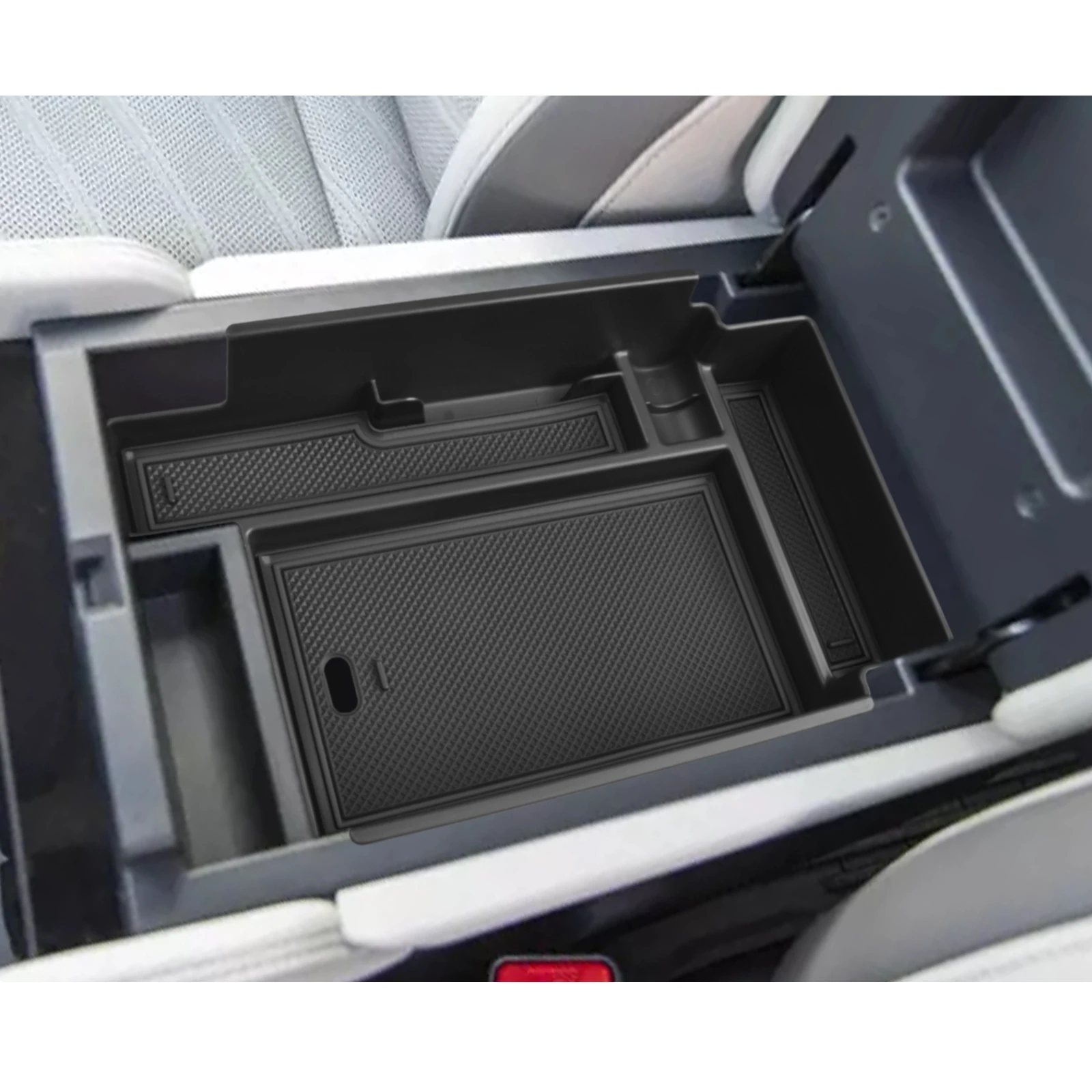 Center Console Organizer For Nissan Pathfinder 2022 2023 2024 Interior Accessories Auto Armrest Storage Box Glove Insert Tray