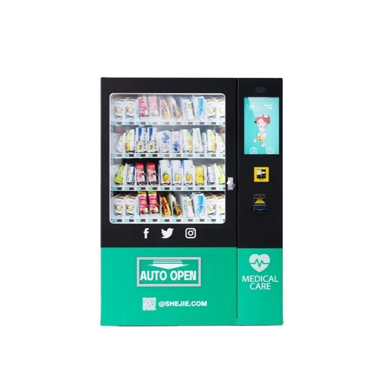 24/7 pharmacy medicine vending machine automatic medicine vending machine hospital medication first aid medical vending machine