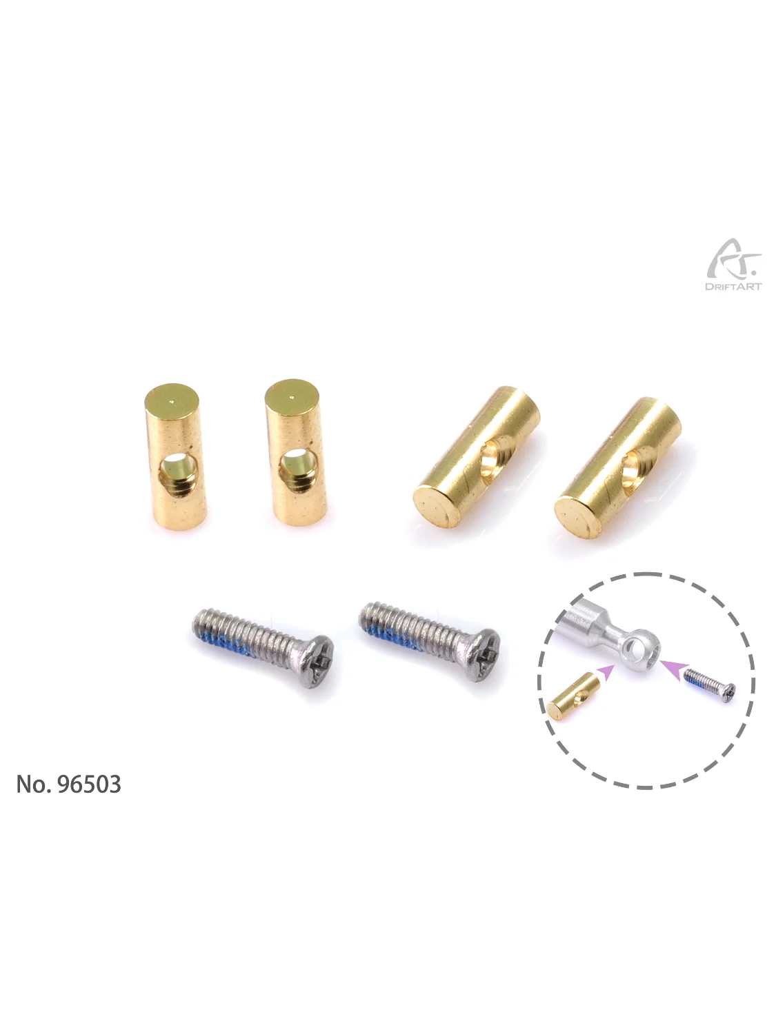 96503 DriftART Quick Release Drive Pins For Stepless Extendable Dogbone – 4pcs For DA4
