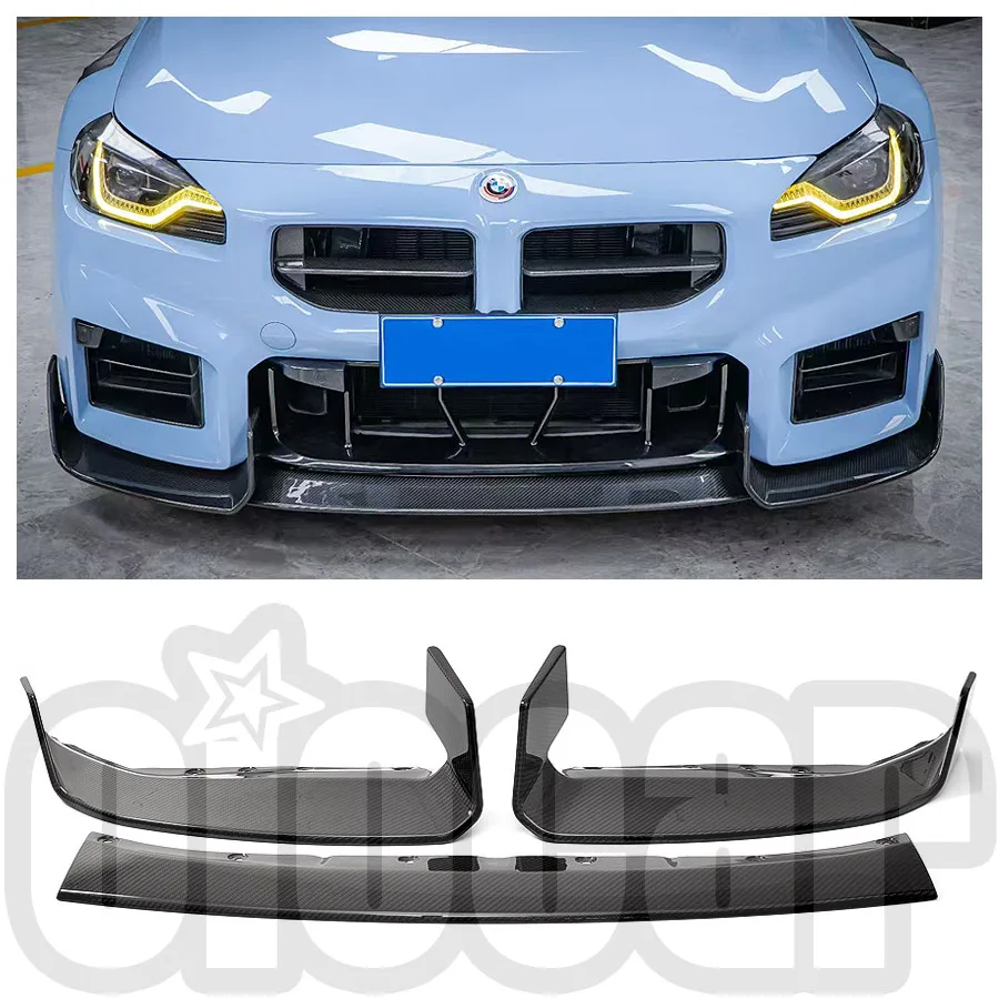 

OiOMOTORS A Style Pre-preg Dry Carbon Fiber Front Lip for BMW G87 M2