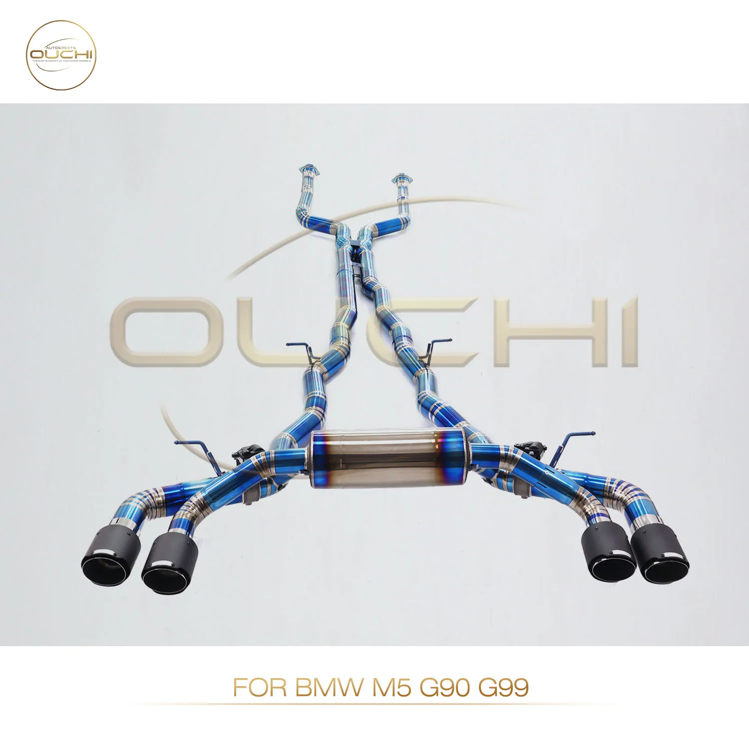 

Прямые продажи с фабрики OUCHI для BMW M5 G90 G99 TC4 Catback, выхлопная система с глушителем с электроприводом, автозапчасти