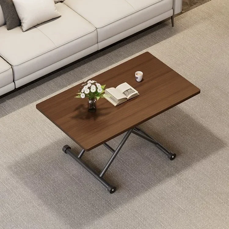 Folding Tea Table Liftable Coffee Table Multi-functional Simple Portable Computer Desk Side Bed Tables Mini Home Furniture