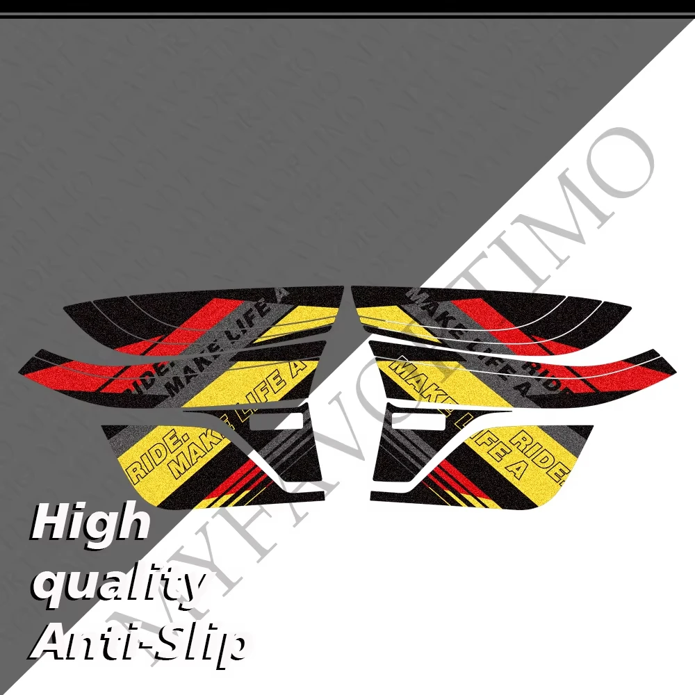 For BM R1200RT R1250RT K1600 K1600GTL K1600GT Motorcycle Fuel Tank Stickers Gas Pad Frosted Anti Slip Protection Sticker Pad Fro