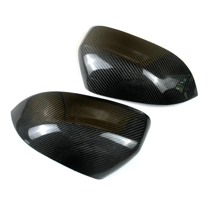 

A96E-Carbon Fiber Mirror Caps Covers For BMW X3 F25 X4 F26 X5 F15 X6 F16 2014-2018 Side Door Rearview Mirror Cap Trim