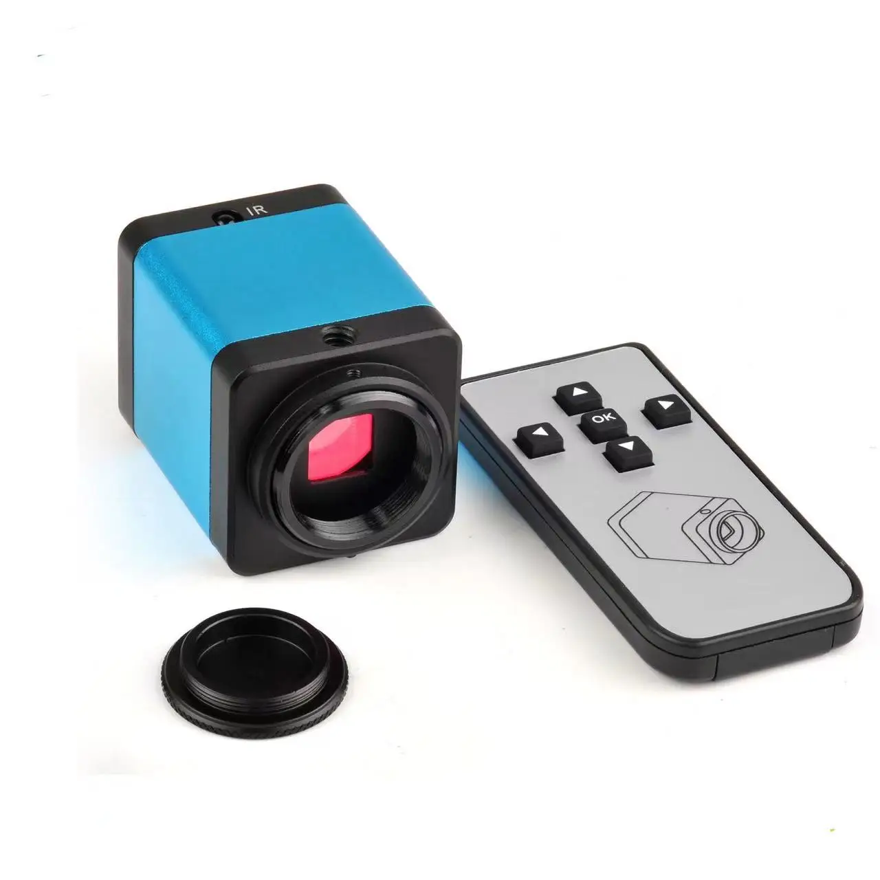 Remote Control 1080P HD C Mount Digital Video Industrial Microscope Camera for Phone PCB Repair