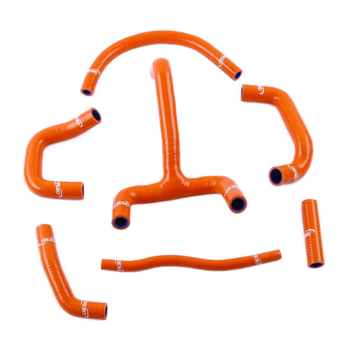 

FOR KTM LC4 620 640 660 625 SMC SXC Silicone Radiator Coolant Hoses Tubes Pipes Kit 7Pcs 10 Colors