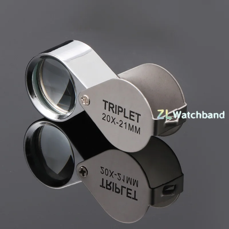 Pocket Jewelry Loupe Jewelers Diamond Eye Magnifying Glass Magnifier Metal Tools For Coins Gems Stamps Watches view 3