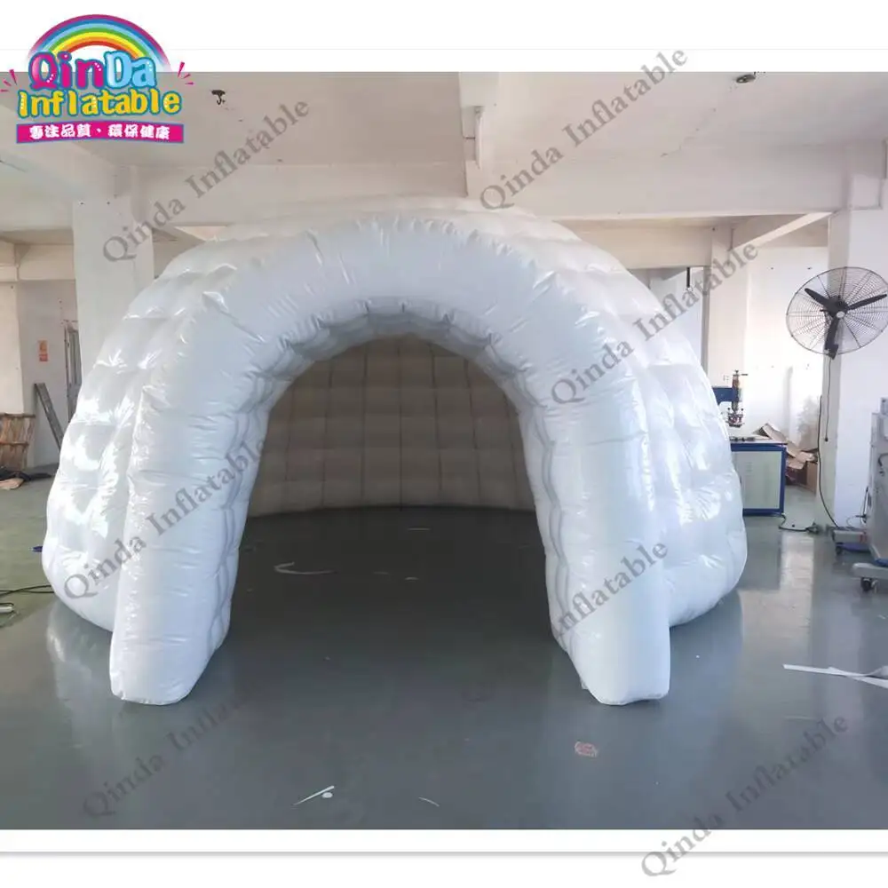 6M Inflatable White Igloo Room High Quality Inflatable Sphere Dome Tent For Party