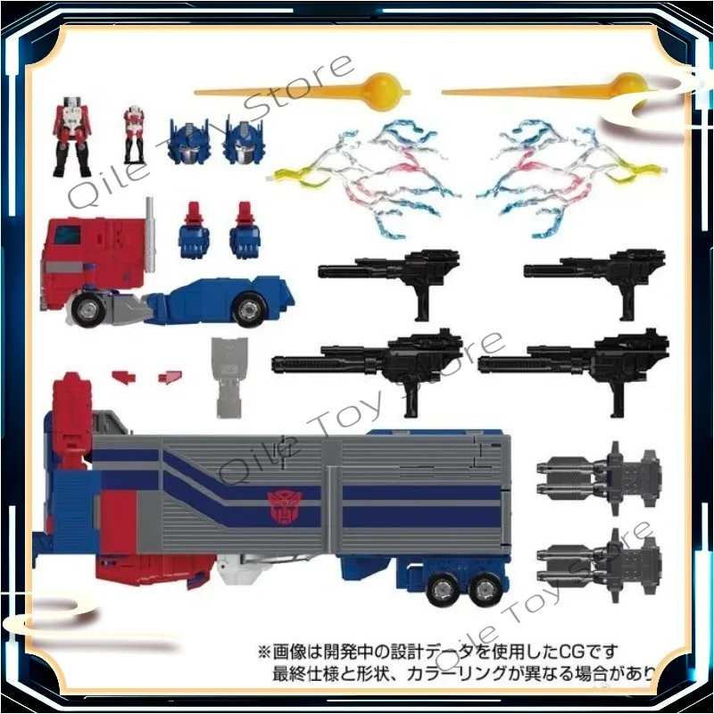 In voorraad TAKARA Transformed Toys MPG-09 Super Shen Renlai + Vervoer OP Commander Action Figure Collection Gift Originele doos