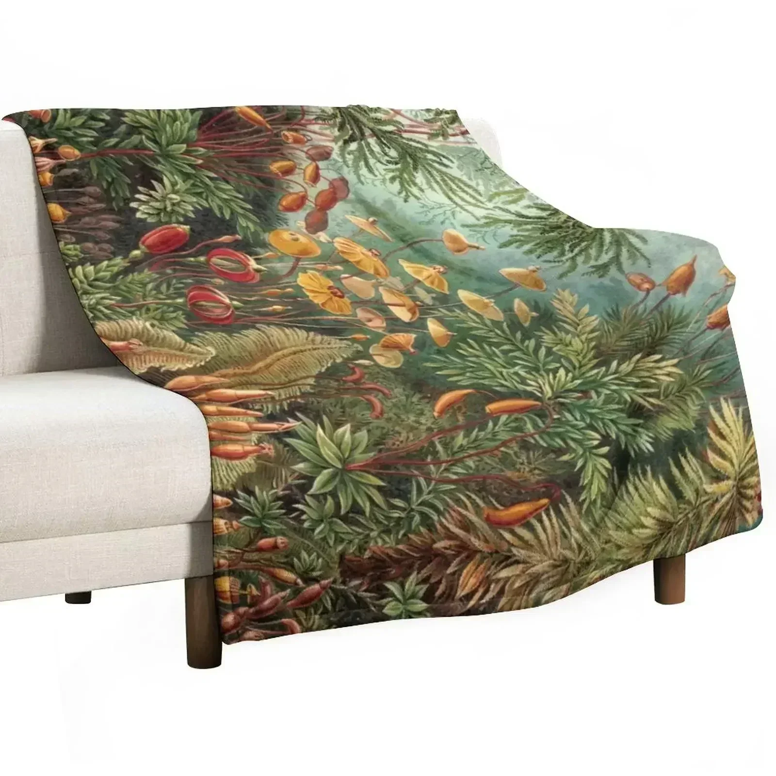 

Vintage botanical art Throw Blanket Summer Beddings Weighted blankets and throws Soft Plush Plaid Blankets