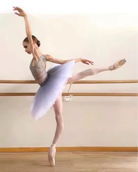 חצאית בלט חדשה מקצועי חצאית פנקייק טוטו תלבושות מקצועי 9 שכבות בגדי נשים לבושים מחבת למבוגרים