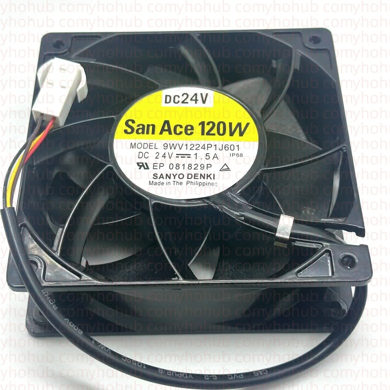 

Ltsf For SANYO DENKI 9WV1224P1J601 DC 24V 1.5A 120x120x38mm 4-Wire Server Cooling Fan 12cm