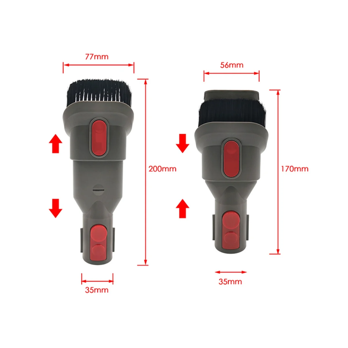 Per V10 V12 V8 V7 spazzole di ricambio accessori per ugelli Kit di attrezzi ricambi per aspirapolvere