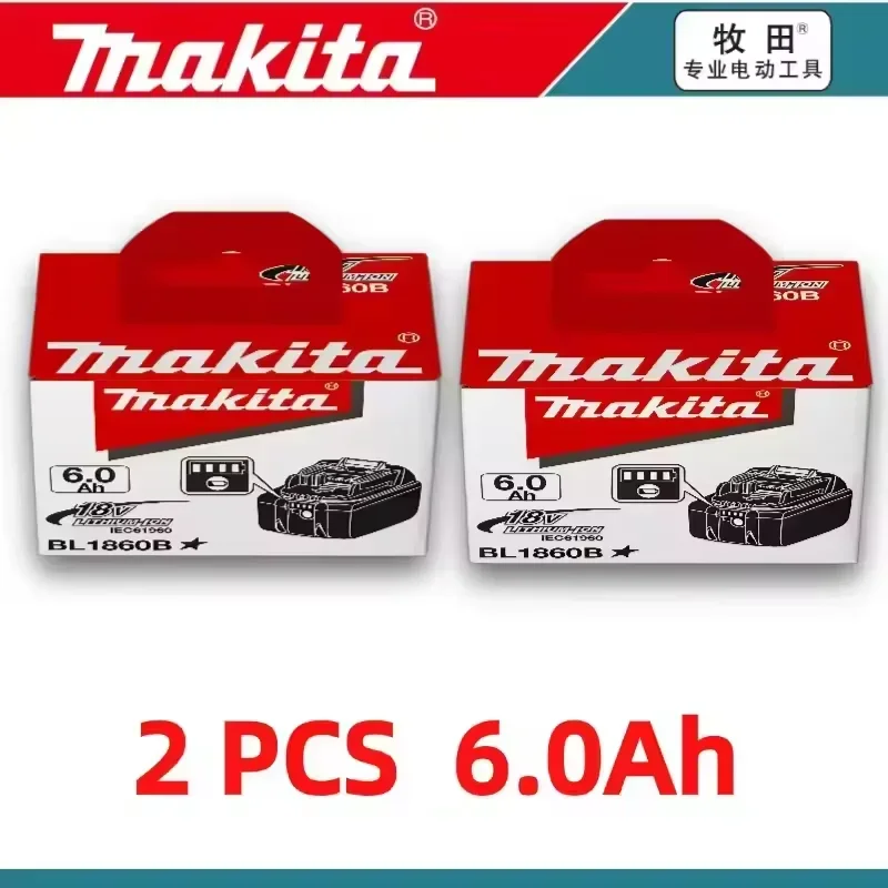 

Оригинальный аккумулятор Makita 18В 6.0Ач для электроинструментов Makita 18В BL1830 BL1830B BL1840 BL1840B, BL1850 BL1860B.
