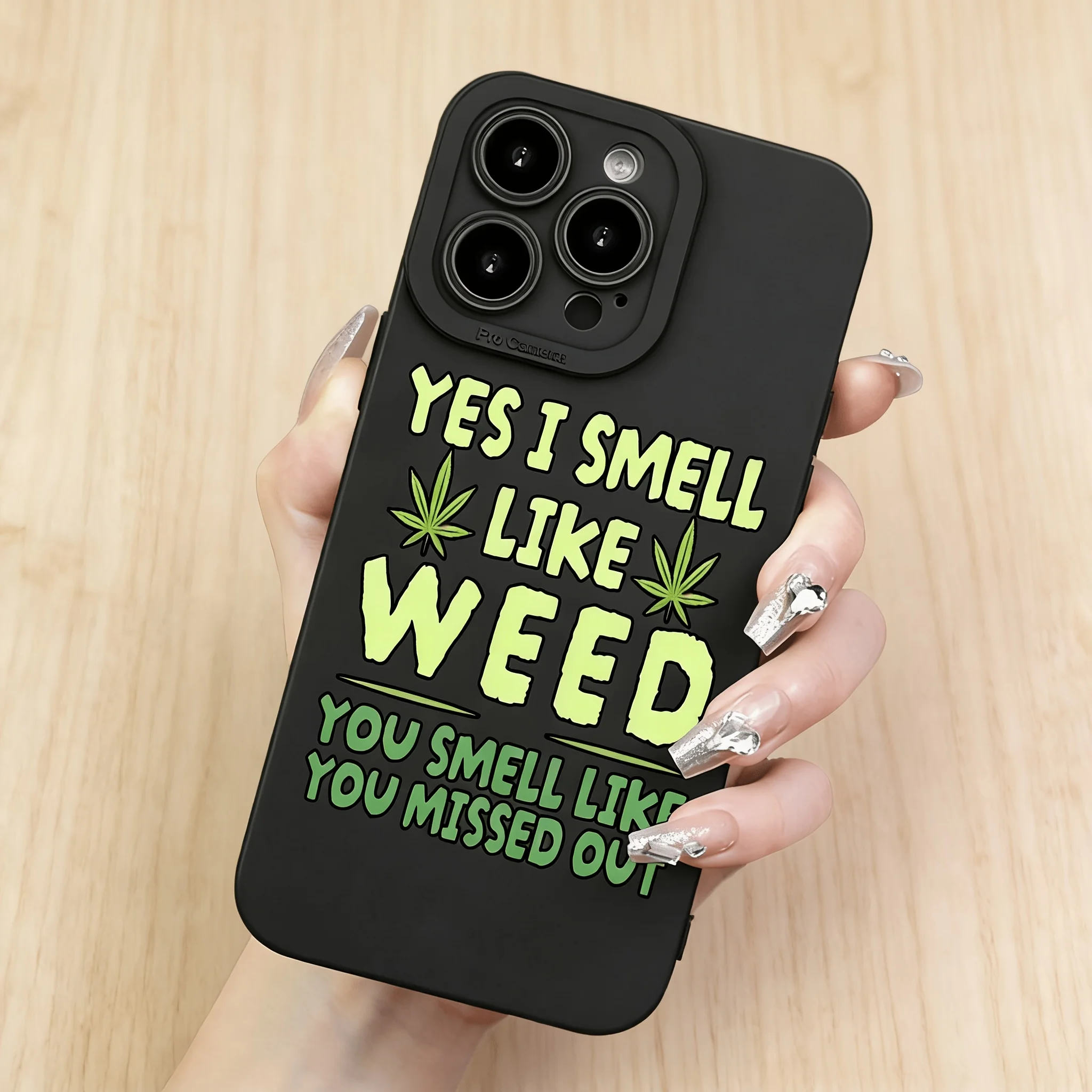 Ins Weed Leaf Phone Cases For Samsung Galaxy S26 S23 S21 S25 Ultra S24 S22 Plus A36 A54 Note20 A35 A55 A56 A26 Anti-fall Cover