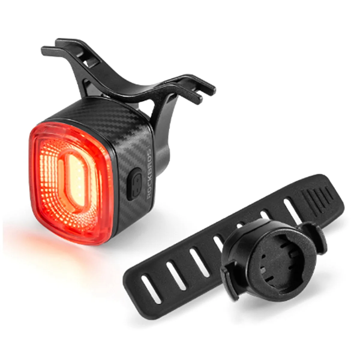 ROCKBROS Smart Bicycle Brake Light IPx6 Tail Light C-Type Bike Tail Light Automatic Brake LED Cycling Warning Safety