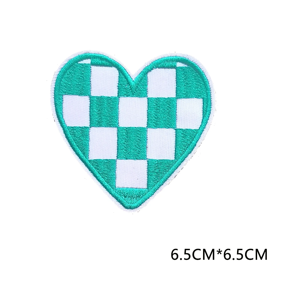Emblem Embroidered Cloth Stickers Cartoon Flowers DIY Iron Clothing Patches